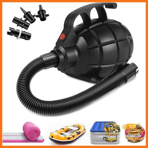 Elektrische luftpumpe mit - luftpumpe,