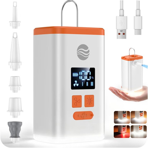 Elektrische luftpumpe mit akku - elektrische,